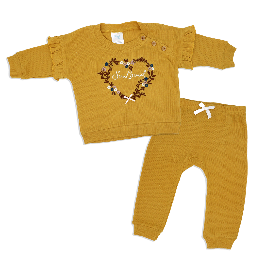 Girls INF 2 Piece Jogger Set: So Loved