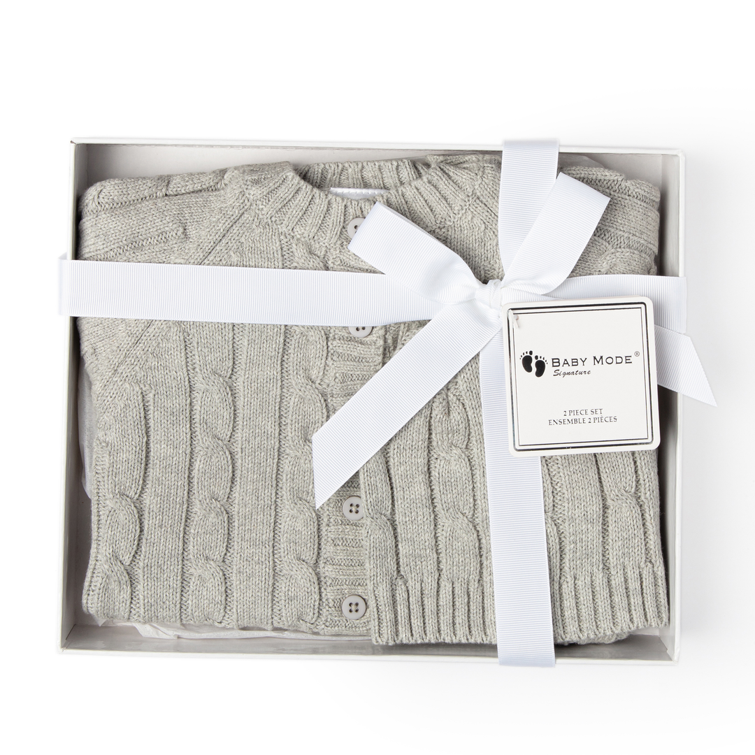 Knitted Boxed Set , 2-Piece Knitted Boxed Set