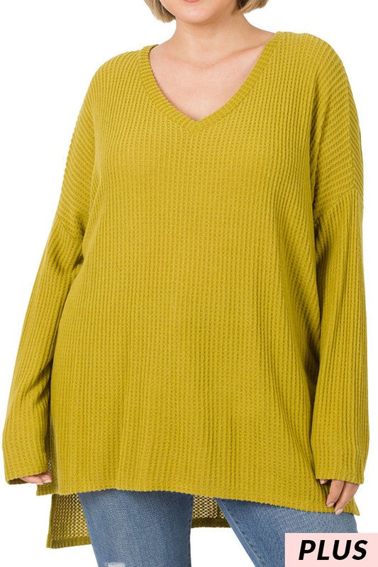 Mustard plus outlet size sweater