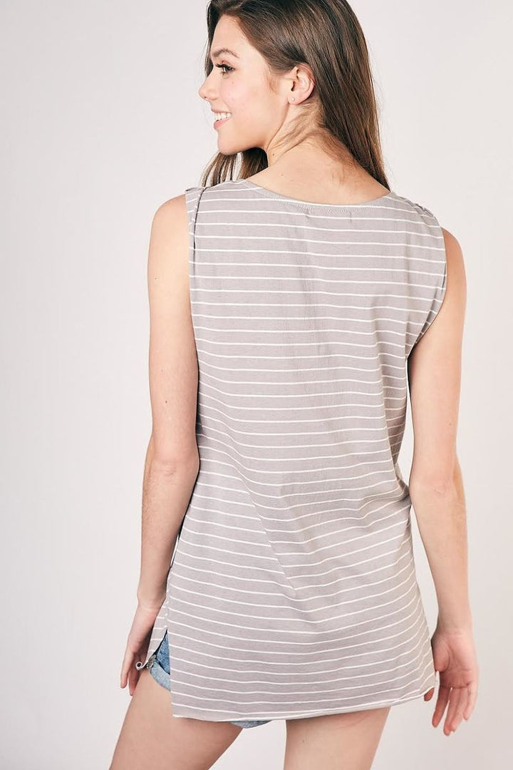 Twisted Stripe Top